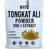 WHYZ Tongkat Ali Powder 113g, Pure Longjack Extract, Boost Performance & Well-being, 323 Servings