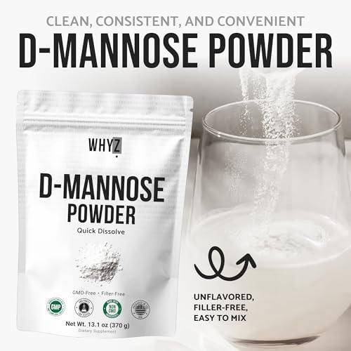 WHYZ D-Mannose Powder Urinary Tract Support - serving suggestion