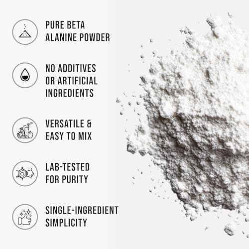 WHYZ Beta Alanine Pre-Workout Powder 350g - product size comparison