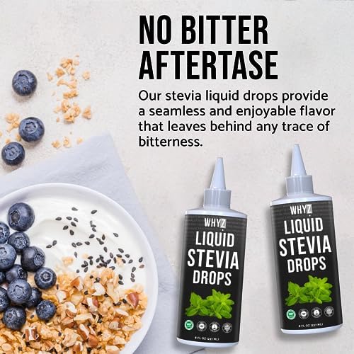 WHYZ Liquid Stevia Drops 8oz - ingredient details