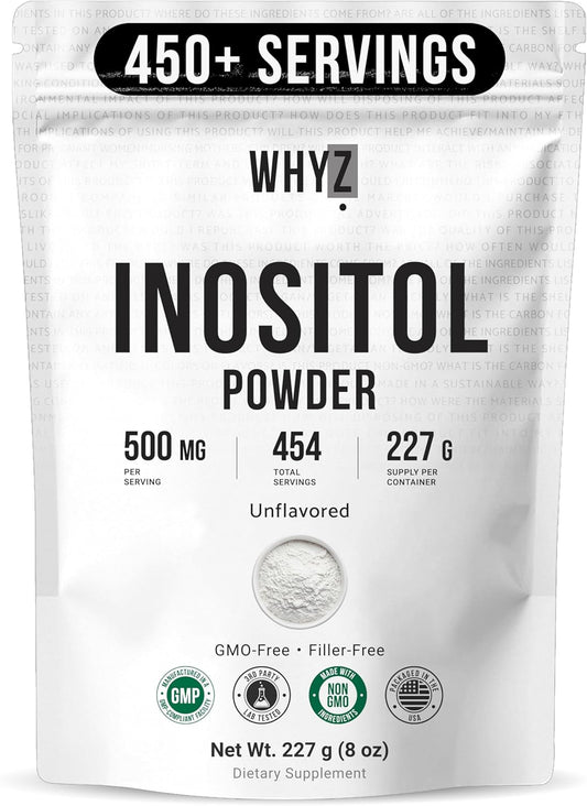 WHYZ Myo-Inositol Powder 8oz