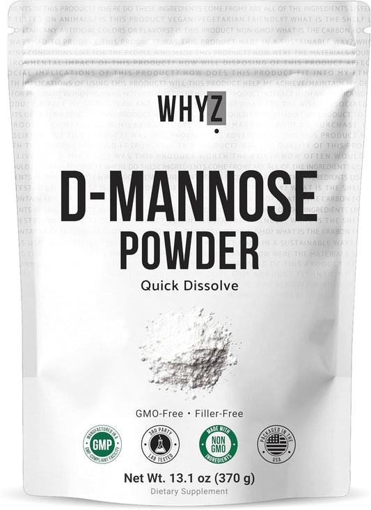 WHYZ D-Mannose Powder Urinary Tract Support