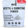 WHYZ Acetyl L Carnitine Powder, 125g, Fat Metabolism & Memory Supplement, 250 Uses