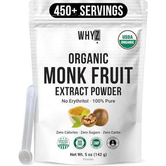 WHYZ Organic Monk Fruit Extract 5oz